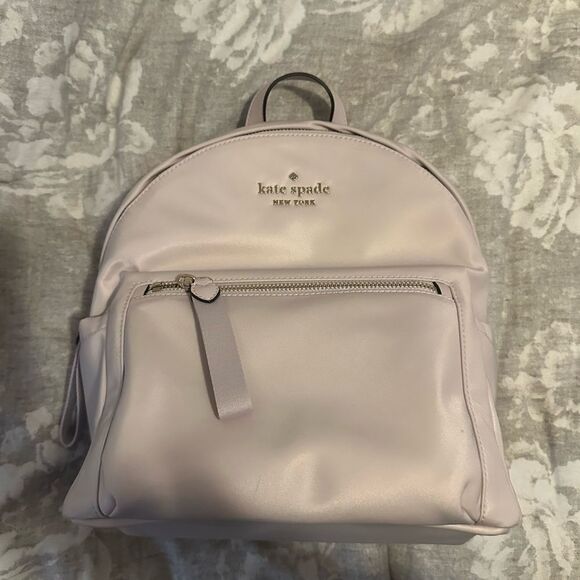 NWT Kate Spade Pastel Purple/Lilac Mini Backpack Purse - Picture 1 of 3